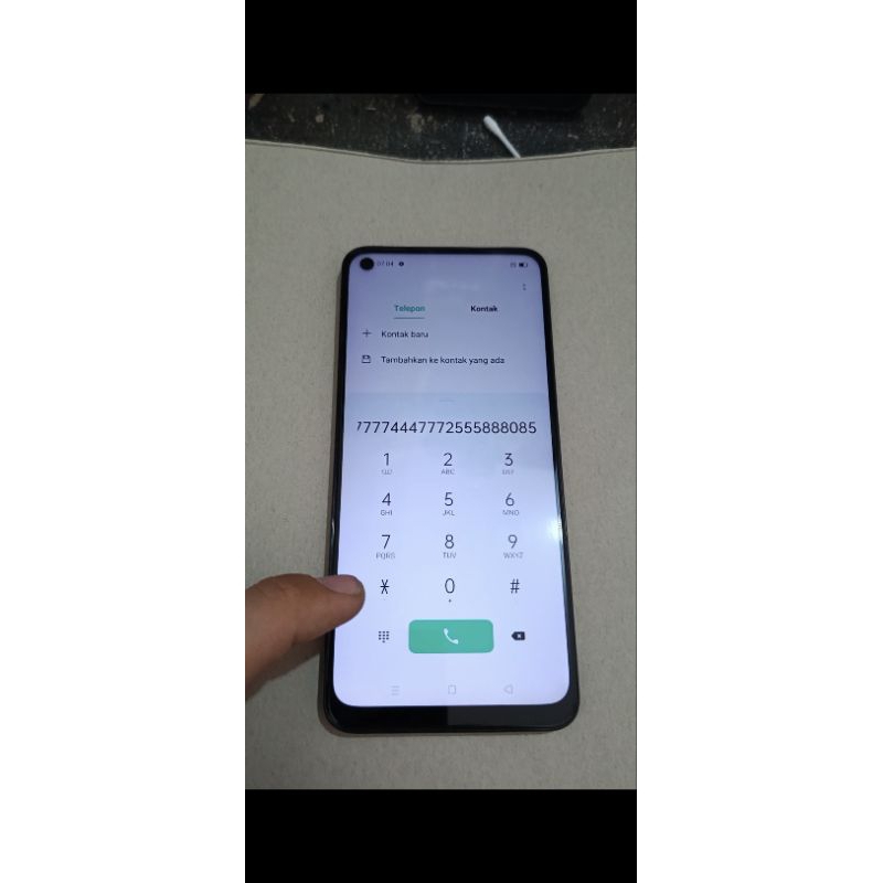 Lcd Oppo A54+Frame Ori copotan