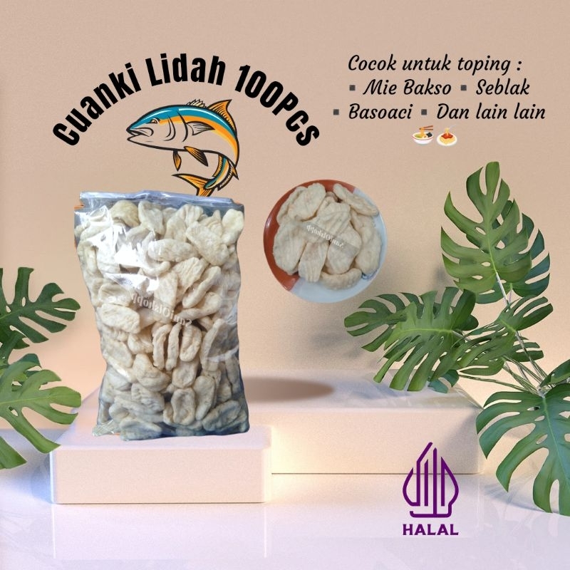 

CUANKI Lidah Isi 100biji Bisa COD ENAK GURIH