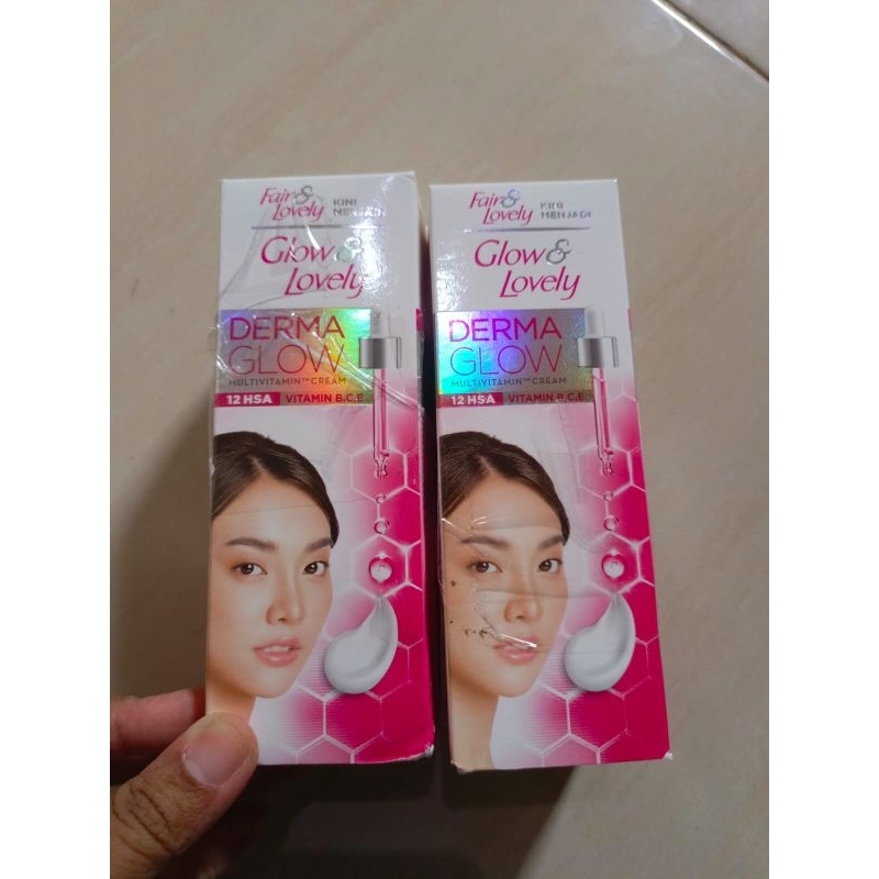 FAIR AND LOVELY CREAM PINK & KUNING 40gr