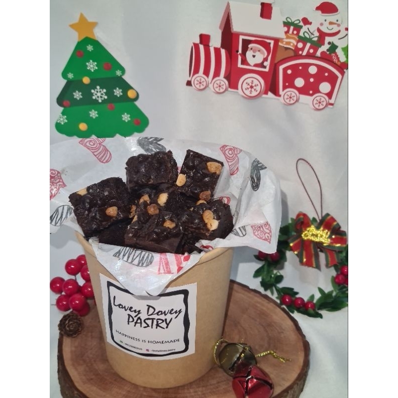 

HOLLY HAMPERS BROWNIE BITES NATAL 2024