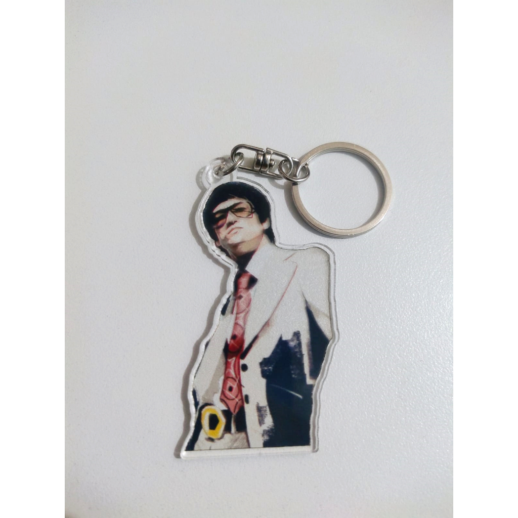Gantungan Kunci Bruce Lee Retro Vintage Premium High Quality Akrilik Gantungan Kunci Akrilik Vintage
