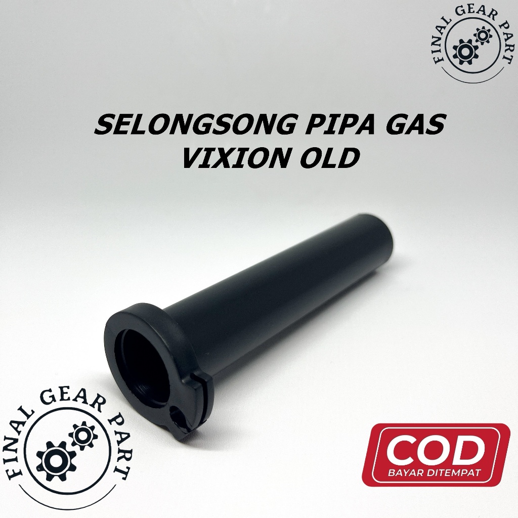 [ Bisa COD ] Selongsong Pipa Gas Yamaha Vixion Old HITAM