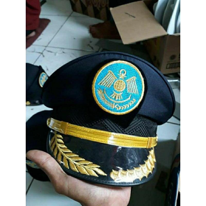Topi pet kemenhub topi pet dinas perhubungan
