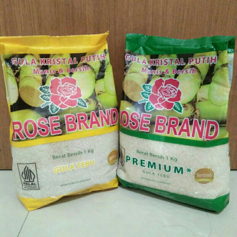 

Gula rose brand paket 2kg 1kg x2 refil