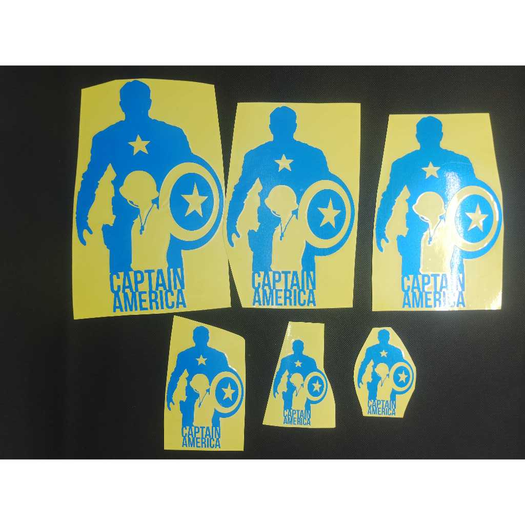 

Cutting Sticker Scotlite Captain America Avengers