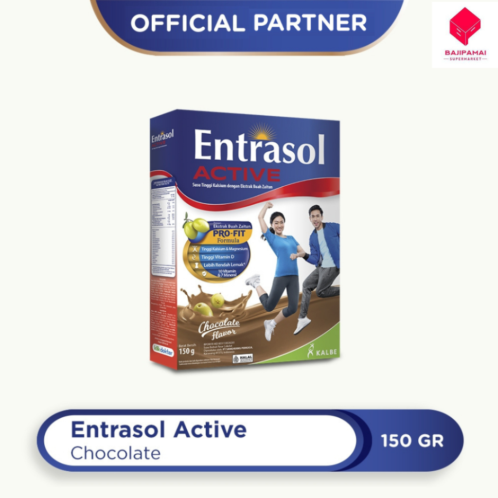 

Entrasol Active Cokelat 150 gr