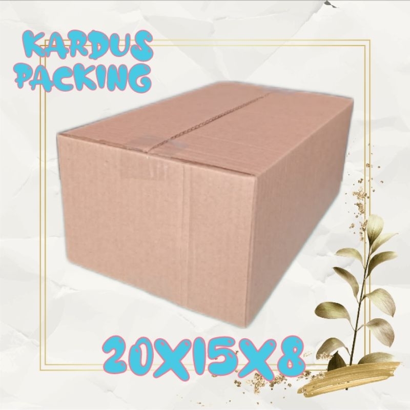 

kardus packing uk 20x15x8 kardus kecil kardus besar