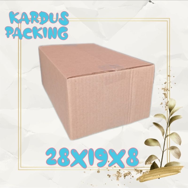 

kardus packing uk 28x19x8 kardus kecil kardus besar