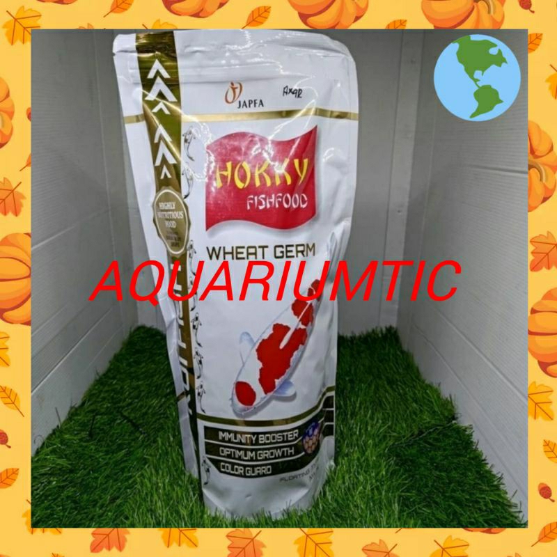 PELET IKAN KOI HOKKY WHITE GREM 1KG PELET IKAN KOI