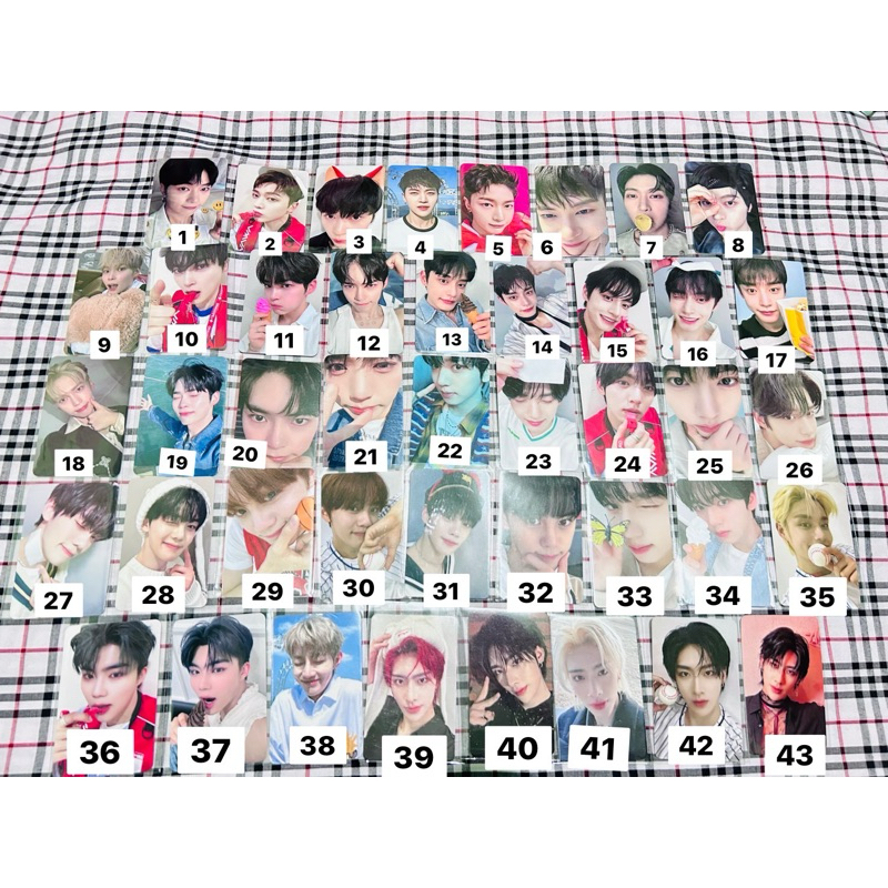 PC PHOTOCARD ZB1 ZEROBASEONE ZHANG HAO ZHANGHAO SUNG HANBIN JIWOONG MATTHEW TAERAE RICKY GYUVIN GUNW