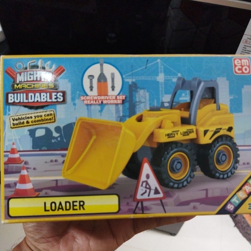 Emco Brix Lego Mighty Machine Bongkar Pasang Mainan Motorik DIY
