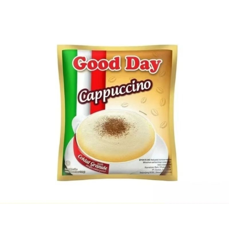 

Good Day Cappucino Special with Granule 1PACK isi 5PCS