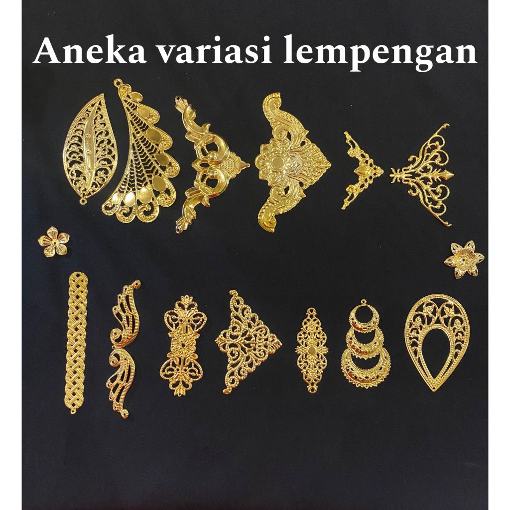 Lempeng Variasi Baju Adat Hiasan Lempengan Aksesoris Bks