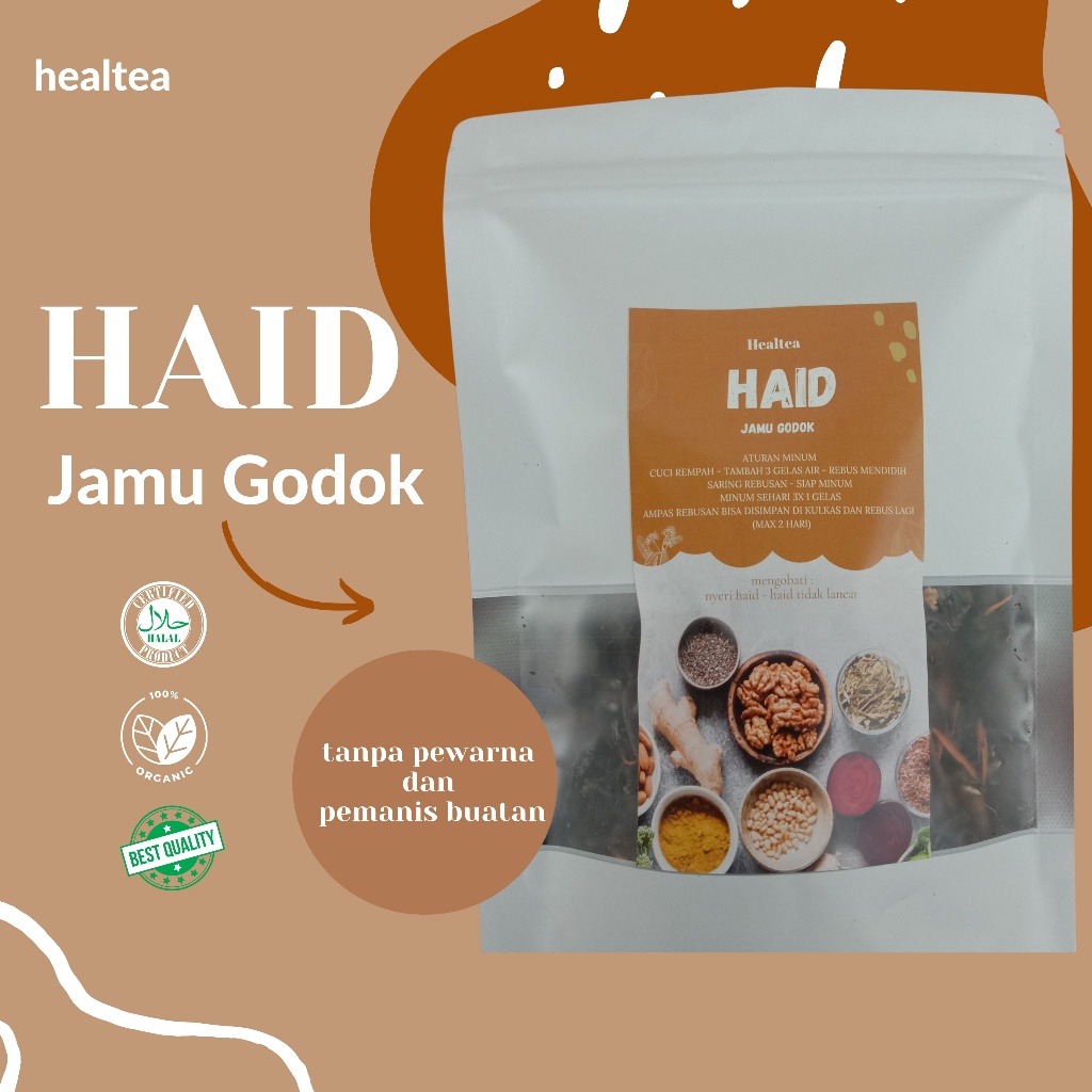 

HAID TIDAK LANCAR NYERI HAID jamu teh rempah herbal