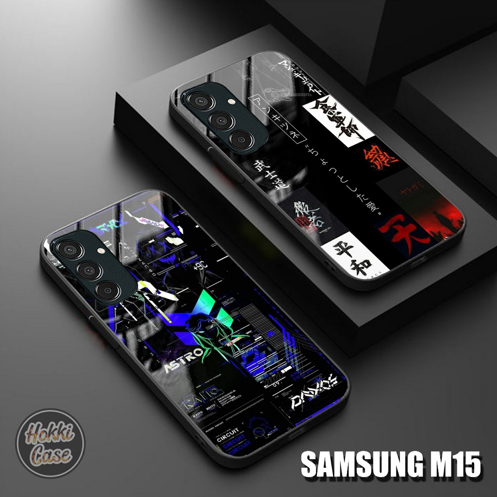 Case Samsung M15 5G - Softcase Glass Kaca Samsung M15 - Casing Samsung M15 5G - Silikon Samsung M15 
