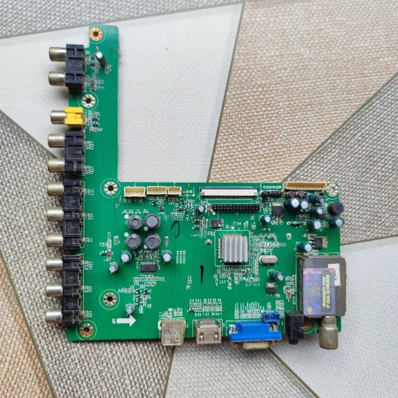 mb ori mainboard tv Polytron PLM 24B67 PLM24B67