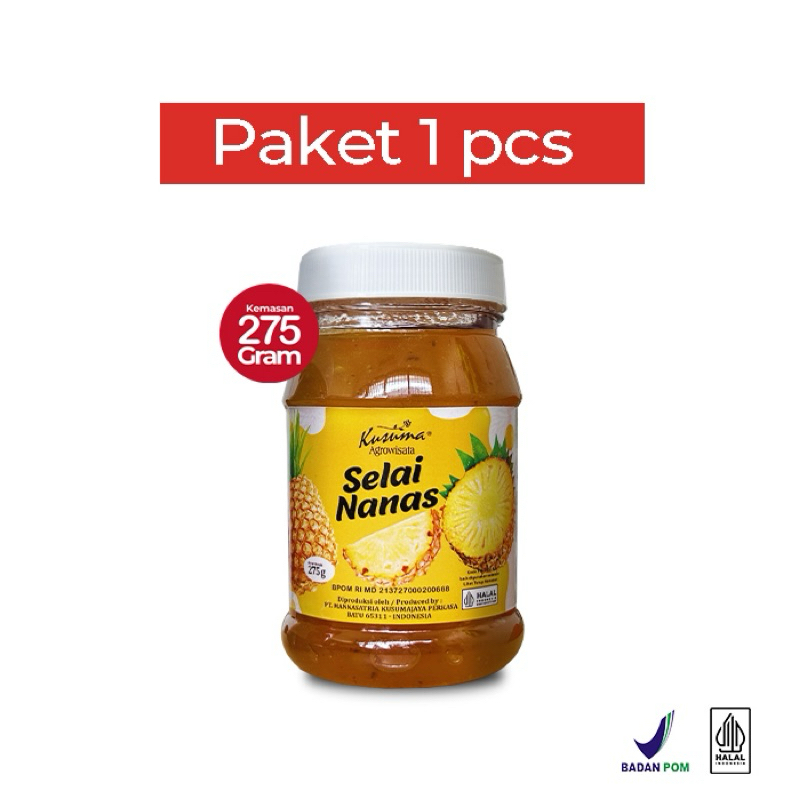 

Kusuma Agrowisata Selai Nanas - 275 gr