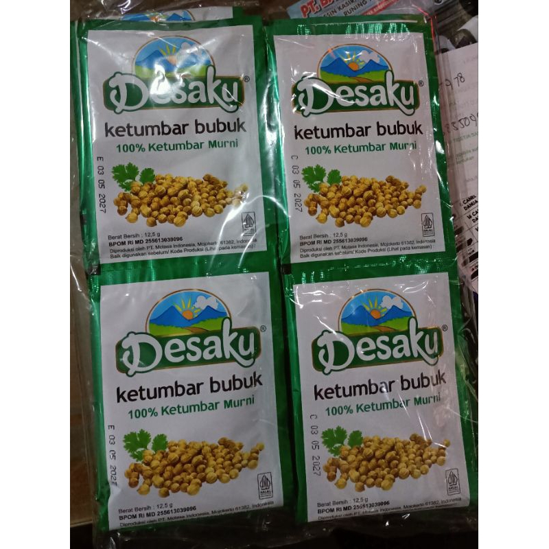 

DESAKU KETUMBAR BUBUK 12.5GR 1RENTENG ISI 12PCS