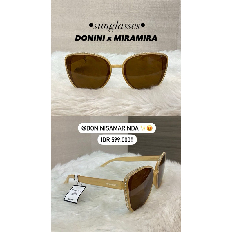 SUNGLASSES DONINI X MIRAMIRA (A999-999)