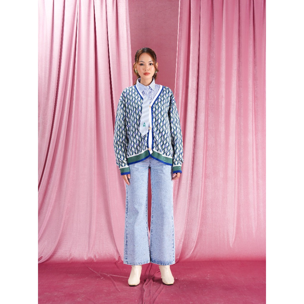Aleza - Lila Denim Pants - Bawahan Celana Wanita