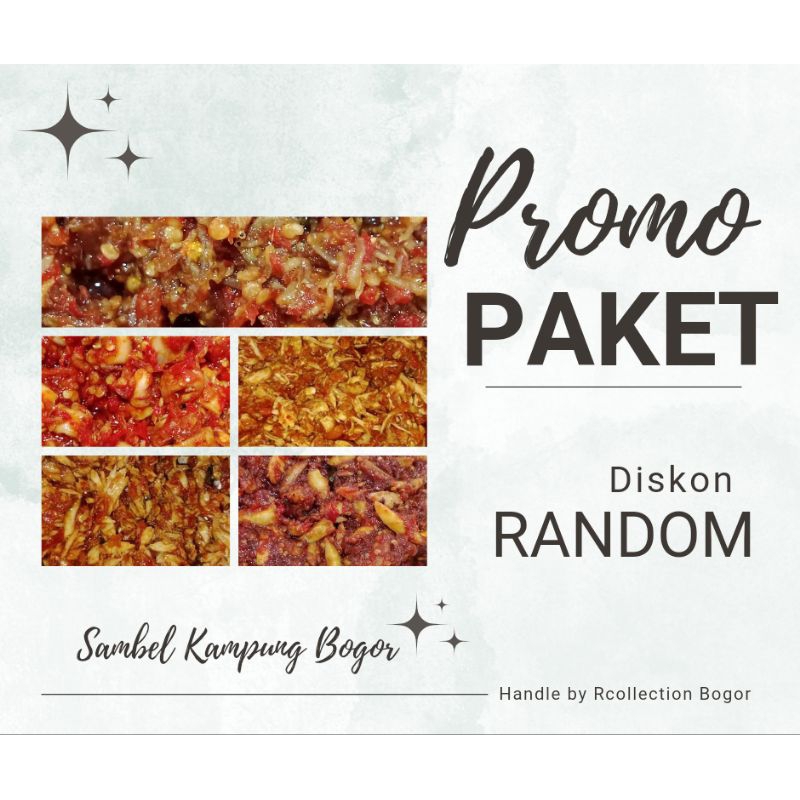 

SAMBEL KAMPUNG BOGOR PAKET