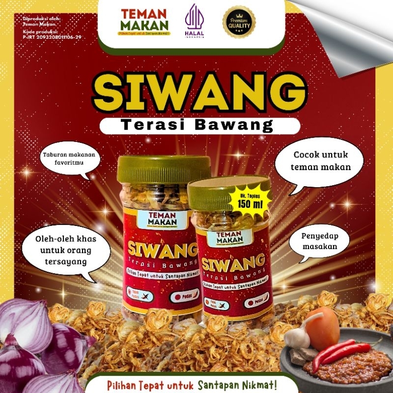 

Siwang Asli Premium - Pedas & Original Tidak Pedas | Teman Makan