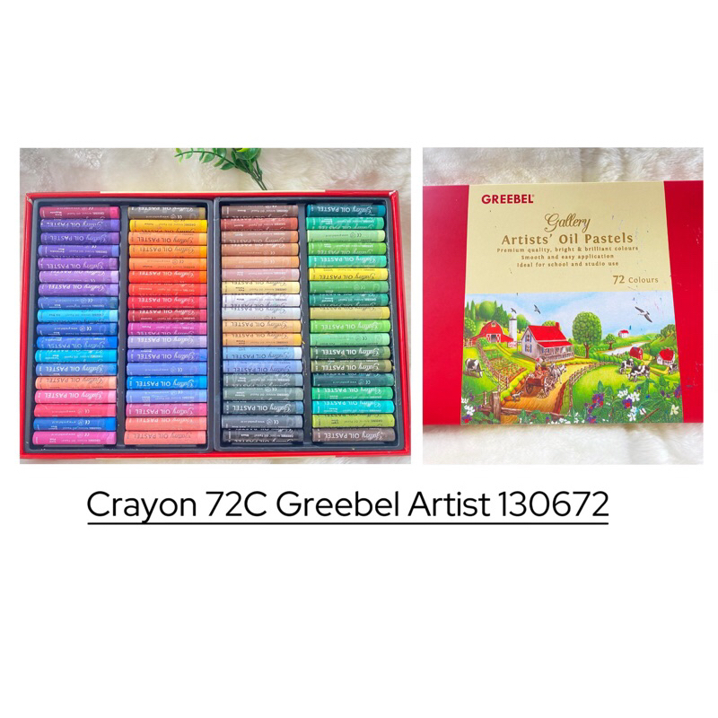 

GREEBEL ARTIST OIL PASTEL 72 WARNA/GREEBEL CRAYON ARTIST 72 WARNA/CRAYON/KRAYON/OIL PASTEL