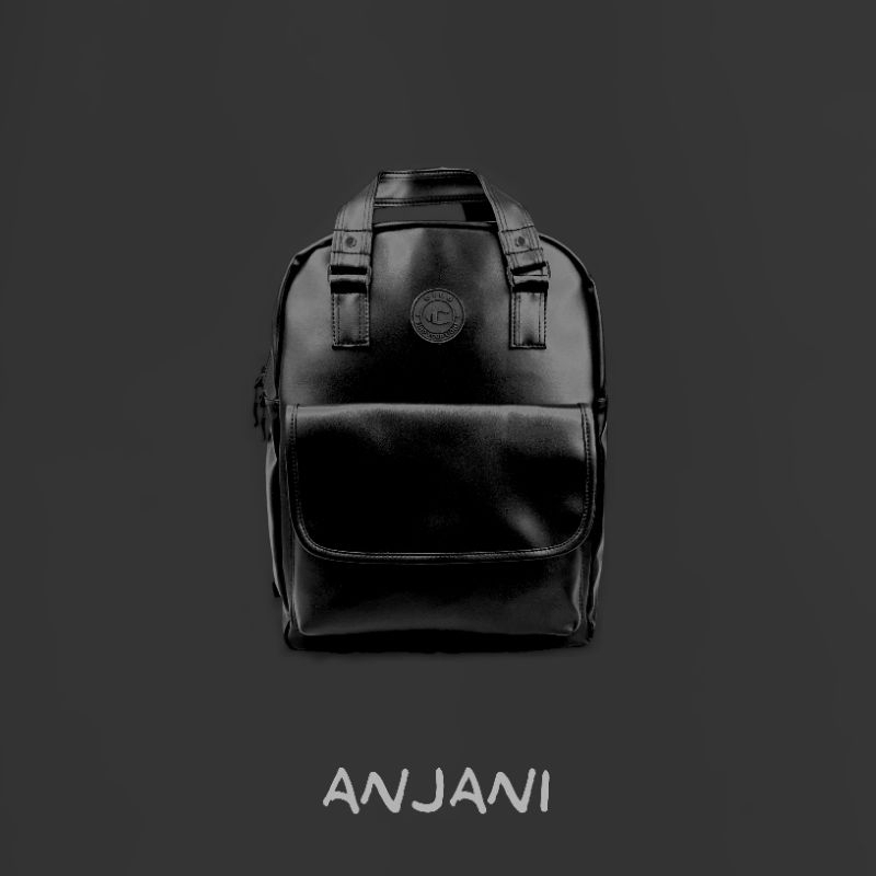 ransel wanita - tas sekolah kulit - backpack sekola laptop