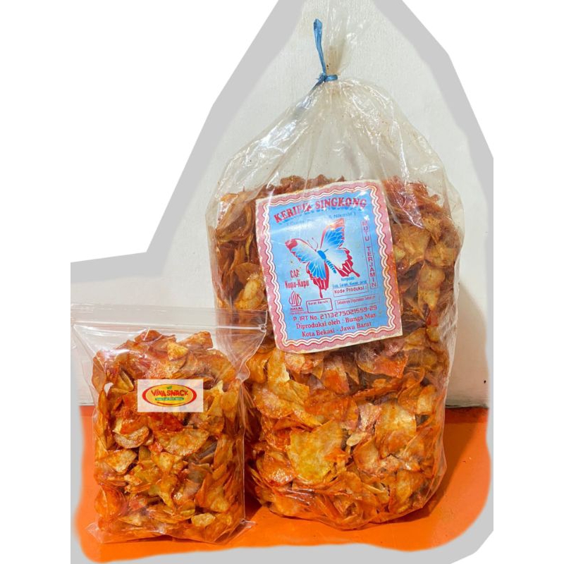 

Singkong Balado/ Keripik Singkong pedas Manis 500Gram/1Kg