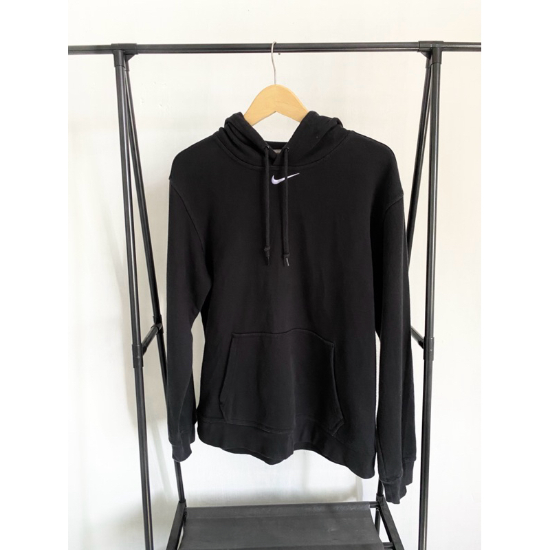 Hoodie Nike Mid Center Swosh Black