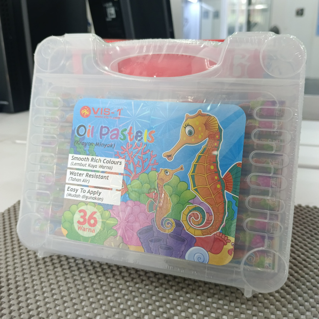 

VIS 1 CRAYON 12 / 18 / 24 / 36 WARNA