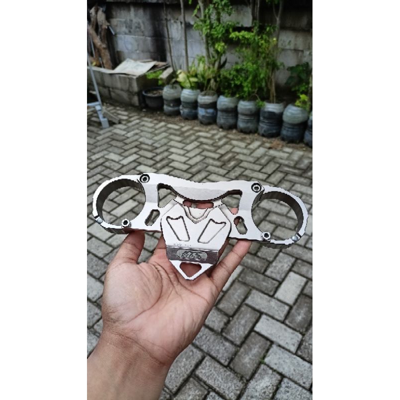 Stabilizer Shock Sekok Depan Vixion Piksen KTC KYTACO Warna Grey seken bekas second