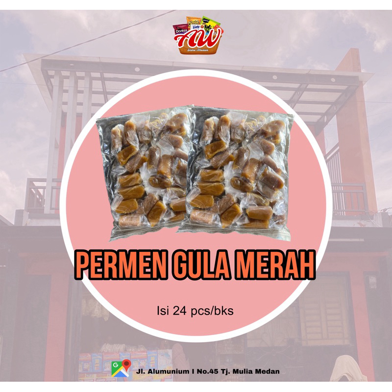 

Pempermen Gula Merah Isi 24 pcs/bks