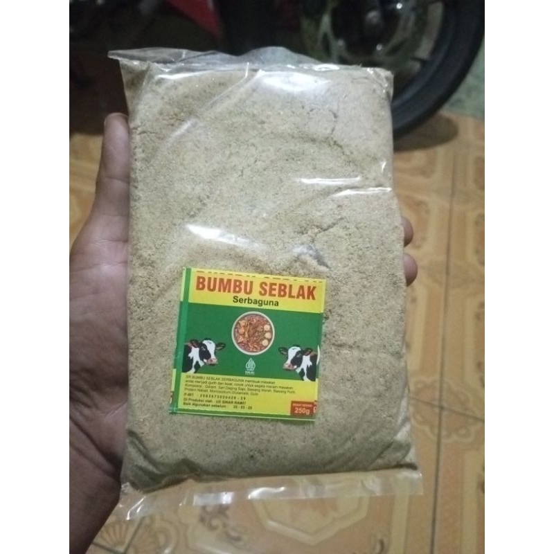 

bungbu seblak serbaguna rasa sapi gurih rasa sapi halal