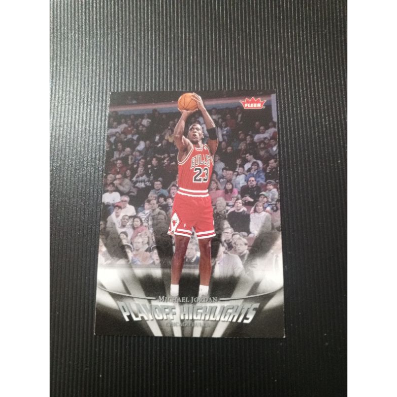 kartu basket Fleer Michael Jordan kartu basket NBA Michael jordan