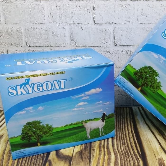 

Skygoat Susu Kambing Etawa Full Cream | Susu Kambing Skygoat Original Isi 10 Sachet