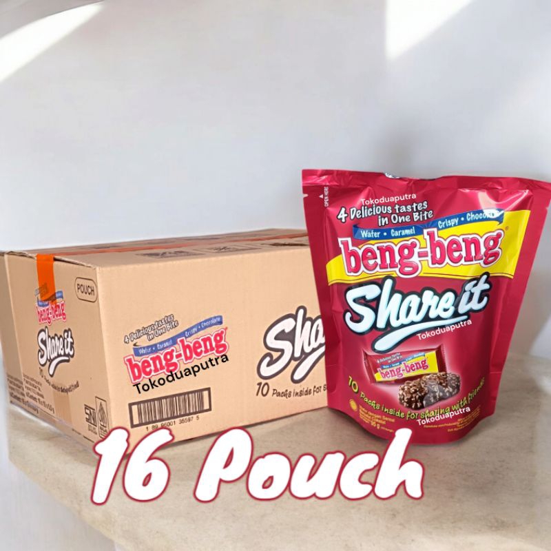 

Beng beng share it coklat 1 karton 16 pouch / beng beng share it 16 pouch ( 1 karton )