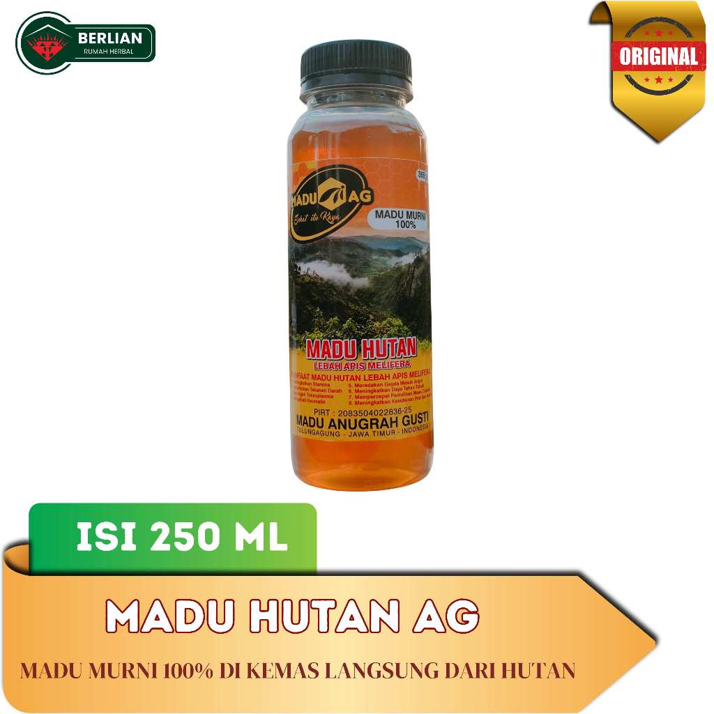 

MADU MURNI 100% MADU LANGSUNG DARI HUTAN TANPA CAMPURAN MASIH ALAMI