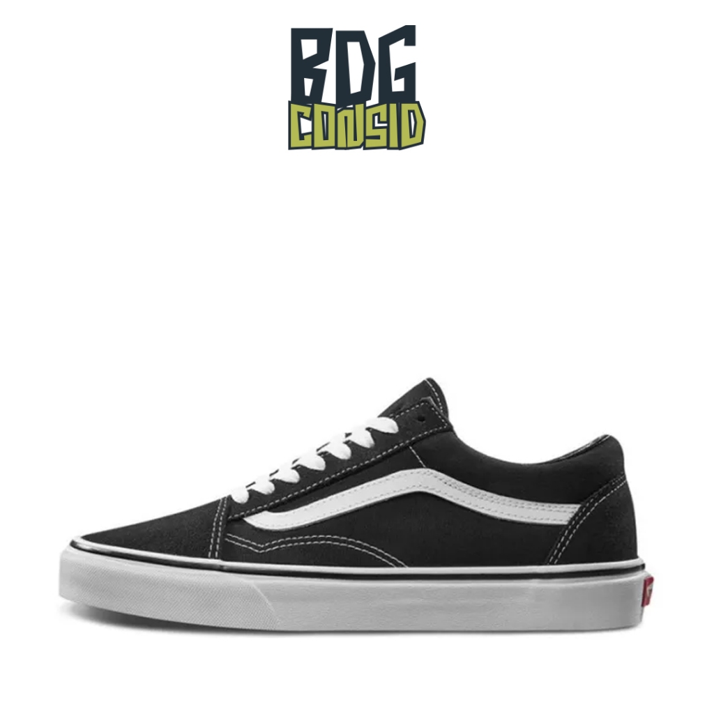 Sepatu Vans Old Skool OG Black White