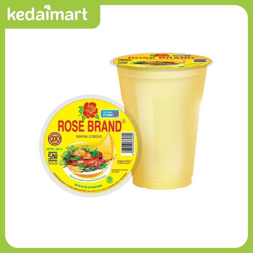 

(Gift Not For Sale) - Minyak Goreng Rose Brand 220 ML