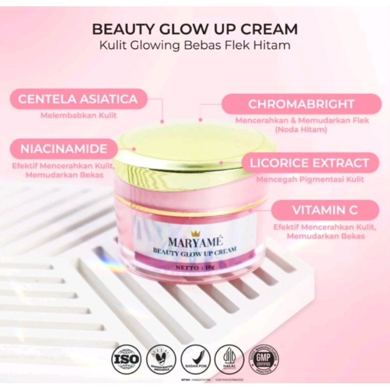 MARYAME BEAUTY GLOW UP CREAM