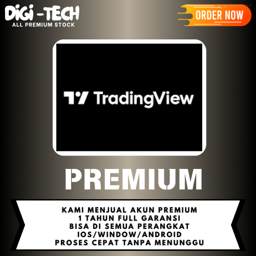 TradingView Premium 1 Tahun Bergaransi Termurah
