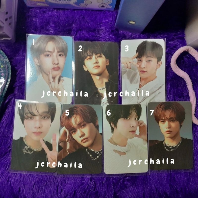 [READY STOCK] PHOTOCARD PC TRANDING CARD TC SEASON’S GREETING 2024 SG24 NCT DREAM RENJUN HAECHAN MAR