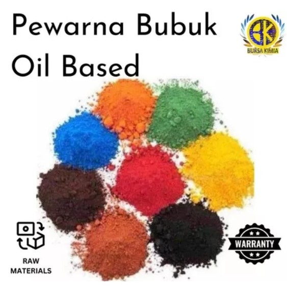 

50gr - Pewarna Bubuk Oil Based Pigmen Oil Base Pewarna Minyak Bubuk Lilin