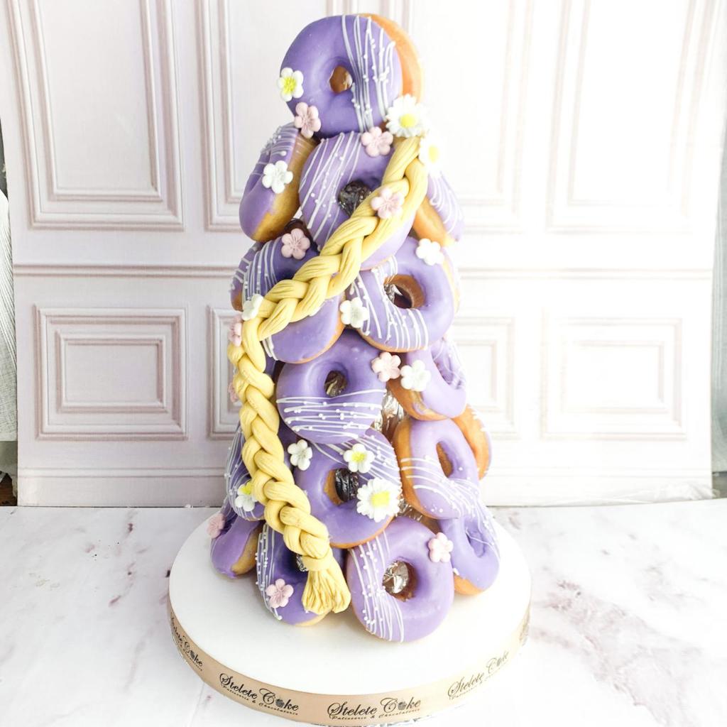

Donat/Donat Tower/Donat ulang Tahun/donat Tower Tema Rapunzel/Donat jakarta