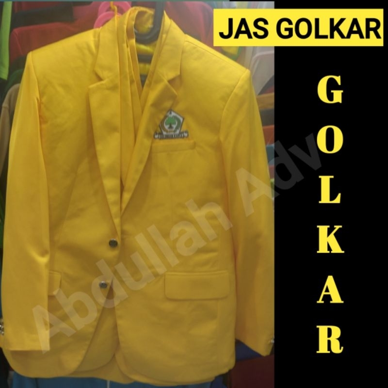 Jas Golkar / jaket golkar / Baju golkar / blazer golkar/almamater golkar