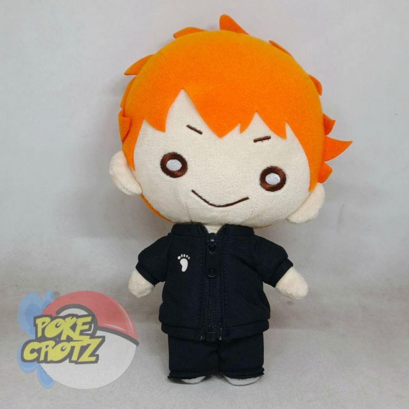 Boneka haikyuu hinata nitotan karasuno jersey doll plush 23cm