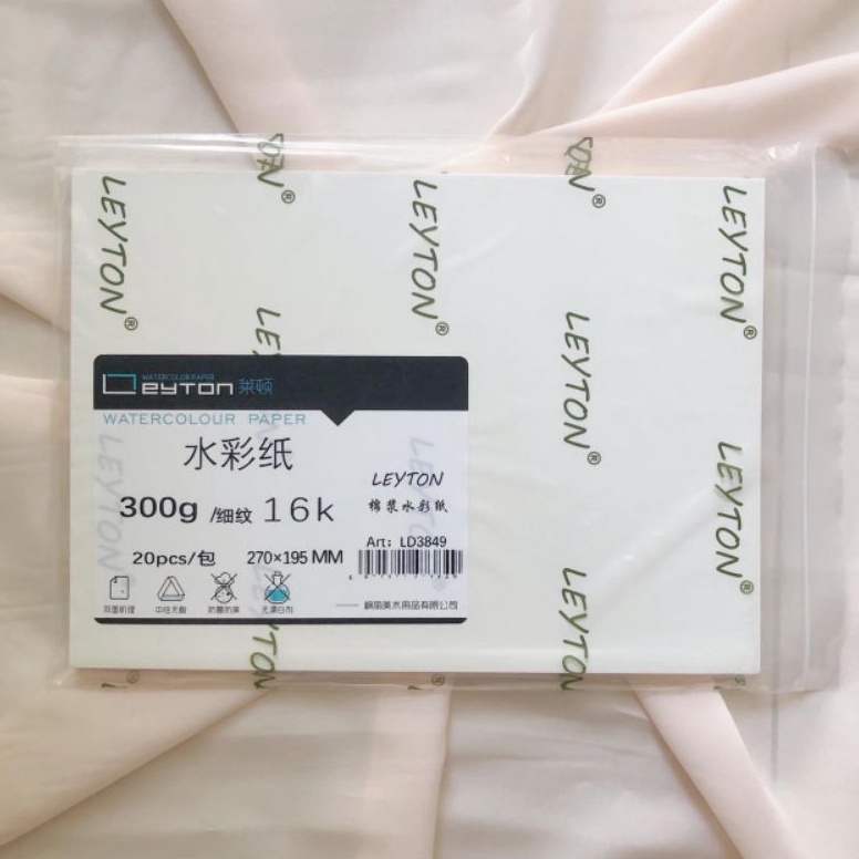 

KODE PRODUK PH6TV5494 leyton watercolor paper 3gsm 1cotton 27x195cm