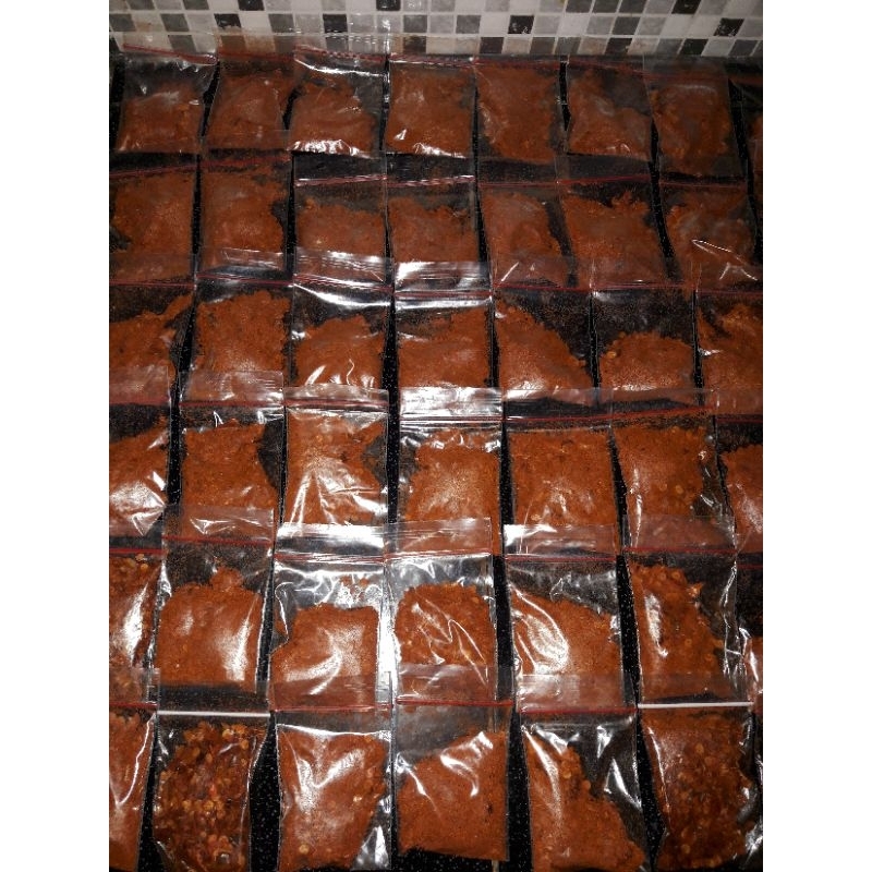 

Bubuk cabe extra super pedas baso aci