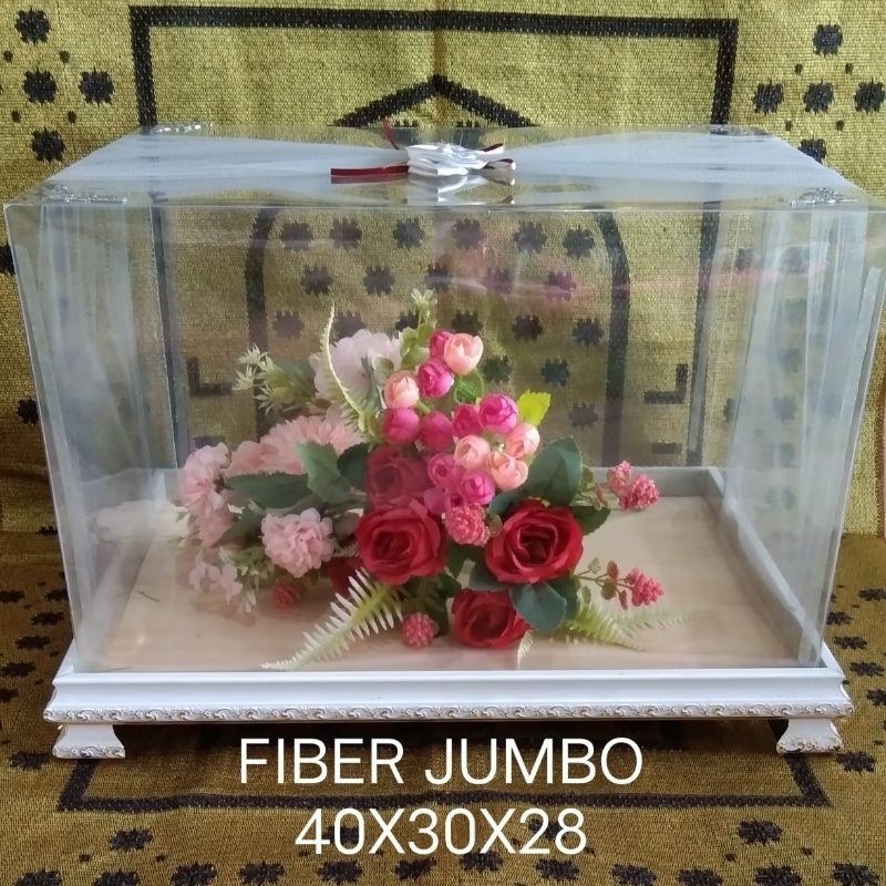 

box hantaran / kotak hantaran mika satuan 40*30*30